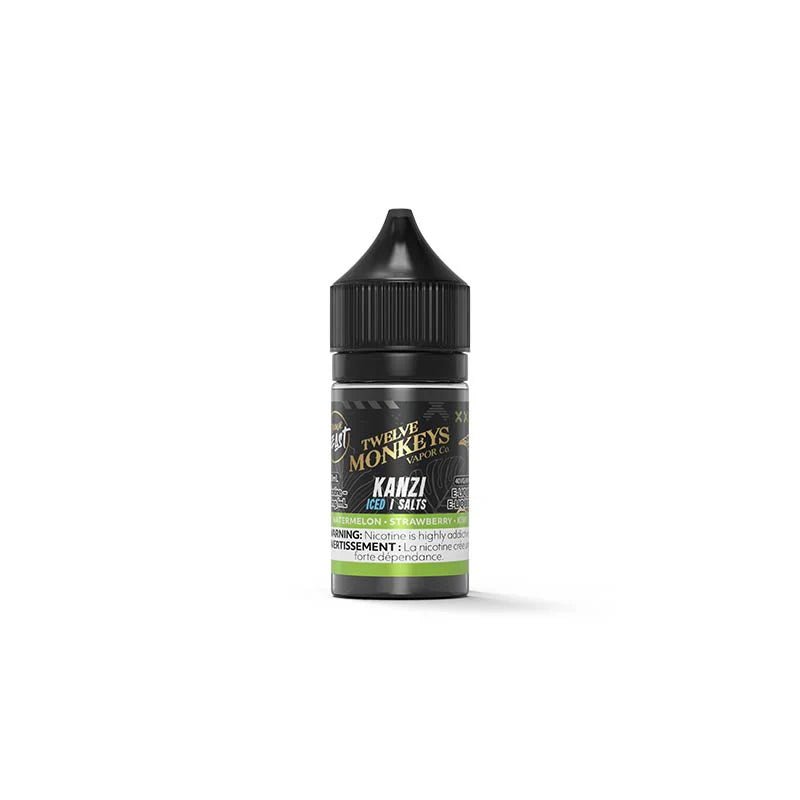 Shop Kanzi Iced by Flavour Beast X 12 Monkeys - Salt Nic Vape Juice - at Vapeshop Mania
