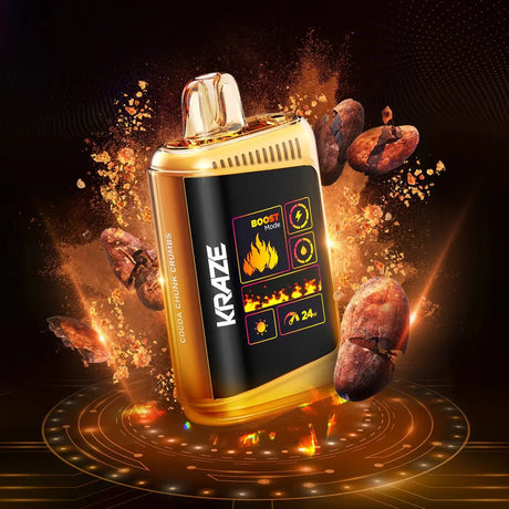 Kraze HD Mega 20K Disposable - Cocoa Chunk Crumbs - Vapeshop Mania