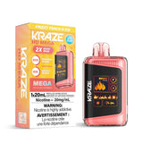 Kraze HD Mega 20K Disposable - Frizzy Peach G Ice - Vapeshop Mania