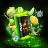 Kraze HD Mega 20K Disposable - Green Dew Ice - Vapeshop Mania