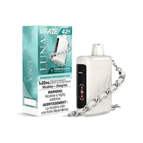 Kraze Luna 42K Disposable - Diamond Spearmint Ice - Vapeshop Mania