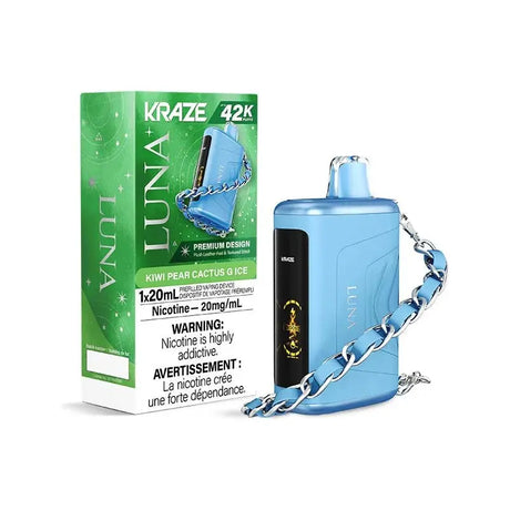 Kraze Luna 42K Disposable - Kiwi Pear Cactus G Ice - Vapeshop Mania