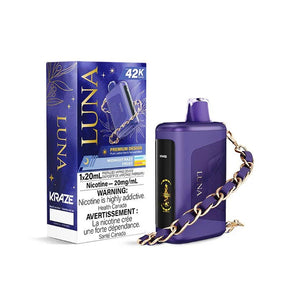 Shop Kraze Luna 42K Disposable - Midnight Razz Frost - at Vapeshop Mania