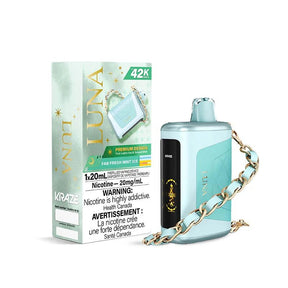 Shop Kraze Luna Disposable - Fab Fresh Mint Ice - at Vapeshop Mania