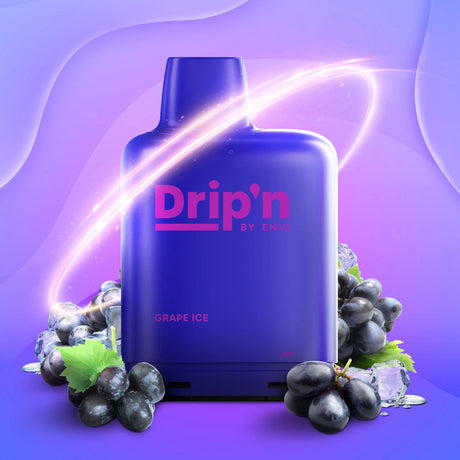 Level X Drip'n Boost 25K Pod 20ml - Grape Ice - Vapeshop Mania