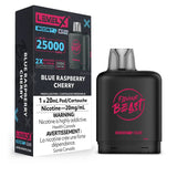 Level X Flavour Beast Boost 25K Pod 20ml - Blue Raspberry Cherry - Vapeshop Mania