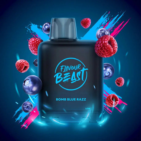 Level X Flavour Beast Boost 25K Pod 20ml - Bomb Blue Razz - Vapeshop Mania