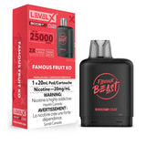 Level X Flavour Beast Boost 25K Pod 20ml - Famous Fruit KO - Vapeshop Mania