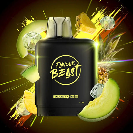 Level X Flavour Beast Boost 25K Pod 20ml - Honeydew Pineapple (Iced) - Vapeshop Mania