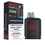 Level X Flavour Beast Boost 25K Pod 20ml - Rad Razz Melon (Iced) - Vapeshop Mania