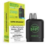 Level X Flavour Beast Boost 25K Pod 20ml - Super Spearmint (Iced) - Vapeshop Mania