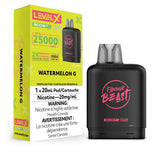 Level X Flavour Beast Boost 25K Pod 20ml - Watermelon G - Vapeshop Mania