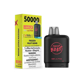 Shop Level X Flavour Beast Ultra 50K Pod 20ml - Frozen Fruit Bomb - at Vapeshop Mania