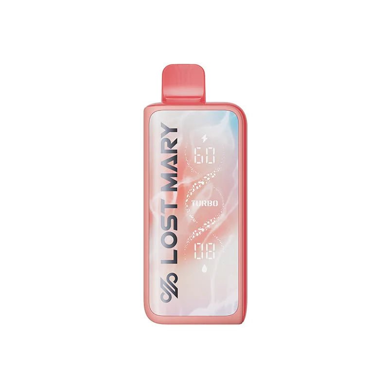 Shop Lost Mary MT50K Turbo Disposable - Juicy Peach Ice - at Vapeshop Mania