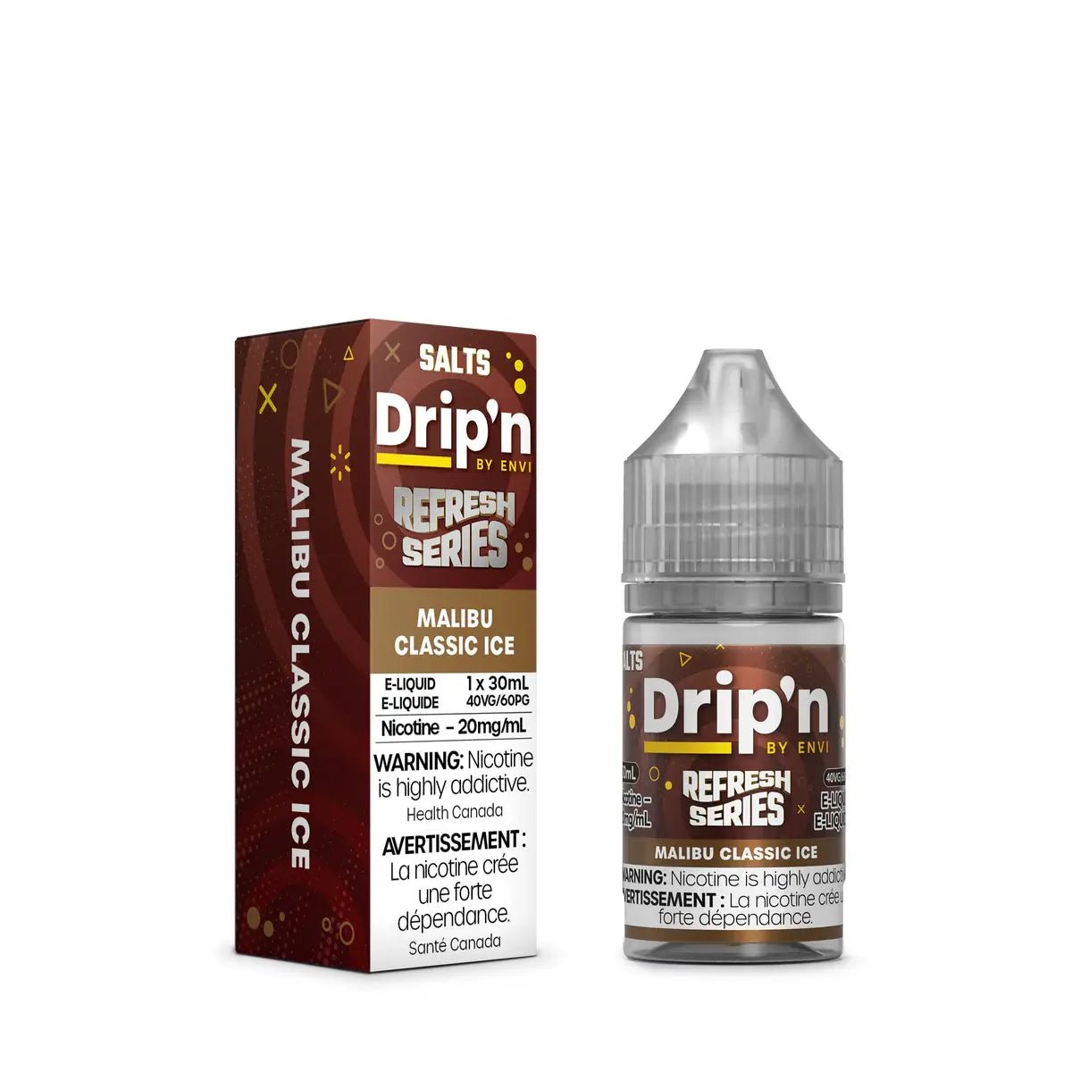 Shop Malibu Classic Ice by Drip'n Envi Refresh - Salt Nic Vape Juice - at Vapeshop Mania