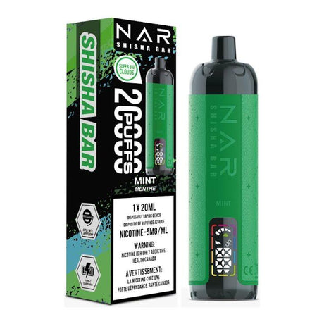 Nar Shisha Bar 20K Disposable - Mint - Vapeshop Mania