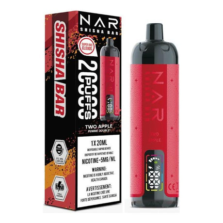 Nar Shisha Bar 20K Disposable - Two Apple - Vapeshop Mania