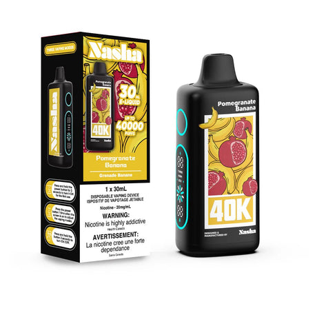 Shop Nasha 40K Disposable - Pomegranate Banana - at Vapeshop Mania