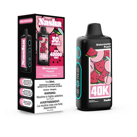 Shop Nasha 40K Disposable - Watermelon Peach - at Vapeshop Mania