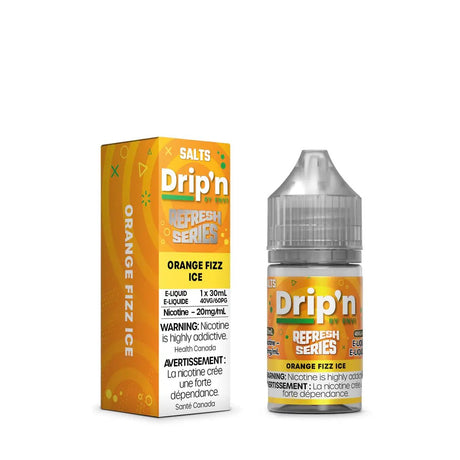 Shop Orange Fizz Ice by Drip'n Envi Refresh - Salt Nic Vape Juice - at Vapeshop Mania