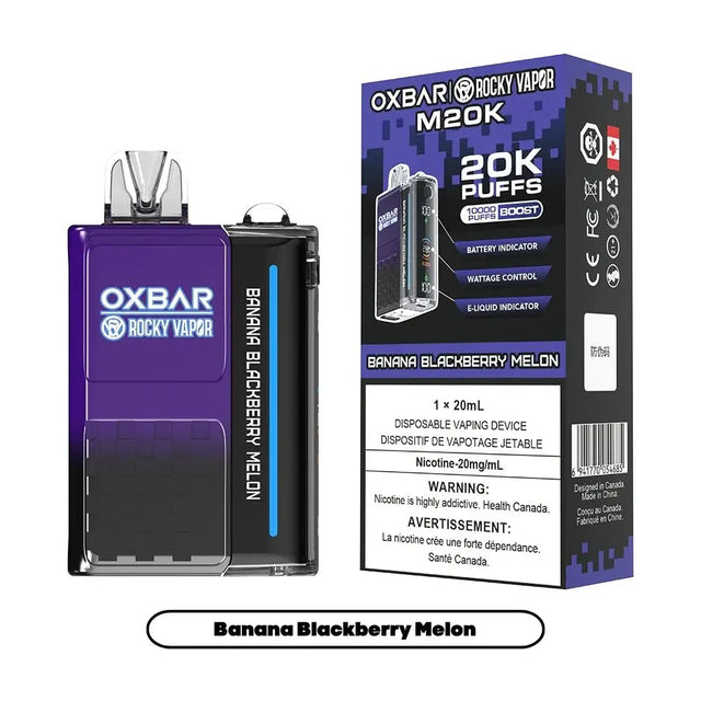 OXBAR M20K Disposable - Banana Blackberry Melon - Vapeshop Mania