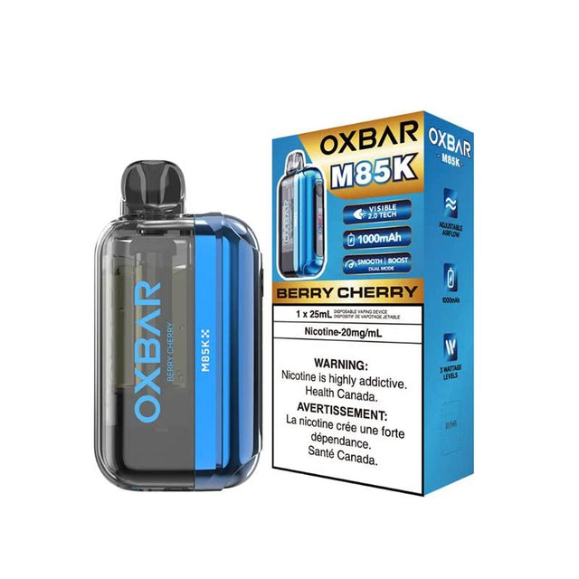 Shop OXBAR M85K Disposable - Berry Cherry - at Vapeshop Mania
