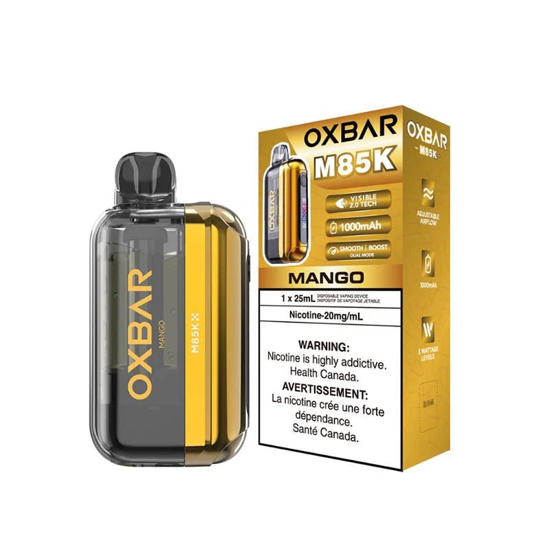 Shop OXBAR M85K Disposable - Mango - at Vapeshop Mania