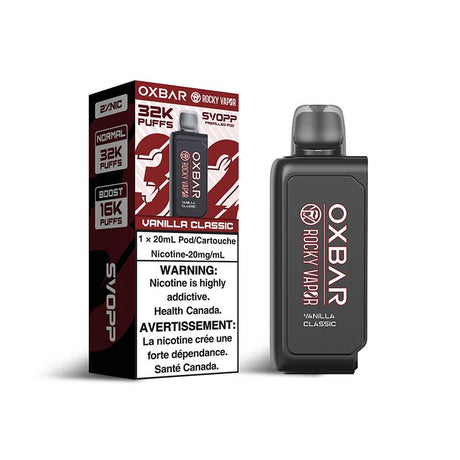 Svopp Rocky Vapor Oxbar [Prefilled Pods] 32K - Vanilla Classic - Vapeshop Mania