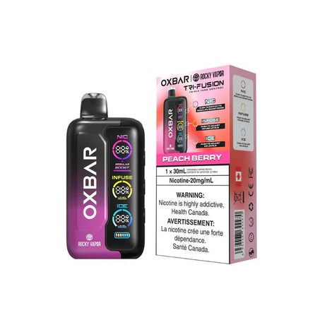 Shop OXBAR Tri Fusion 45K Disposable - Peach Berry - at Vapeshop Mania