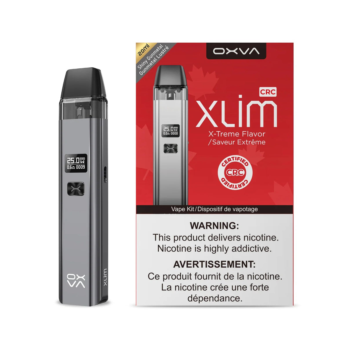 Oxva Xlim Pod Kit [CRC] - Vapeshop Mania