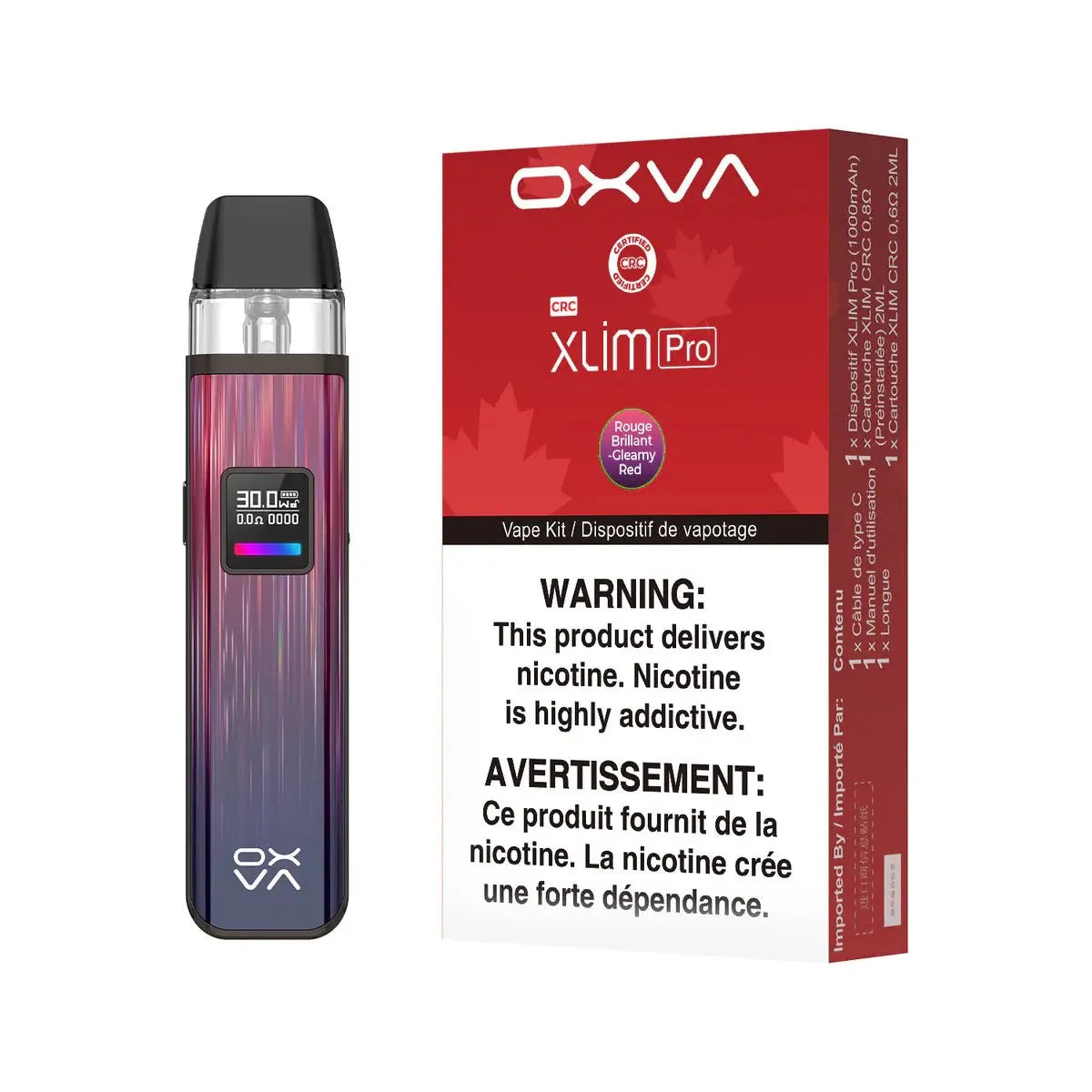 Oxva Xlim Pro Pod Kit [CRC] - Vapeshop Mania