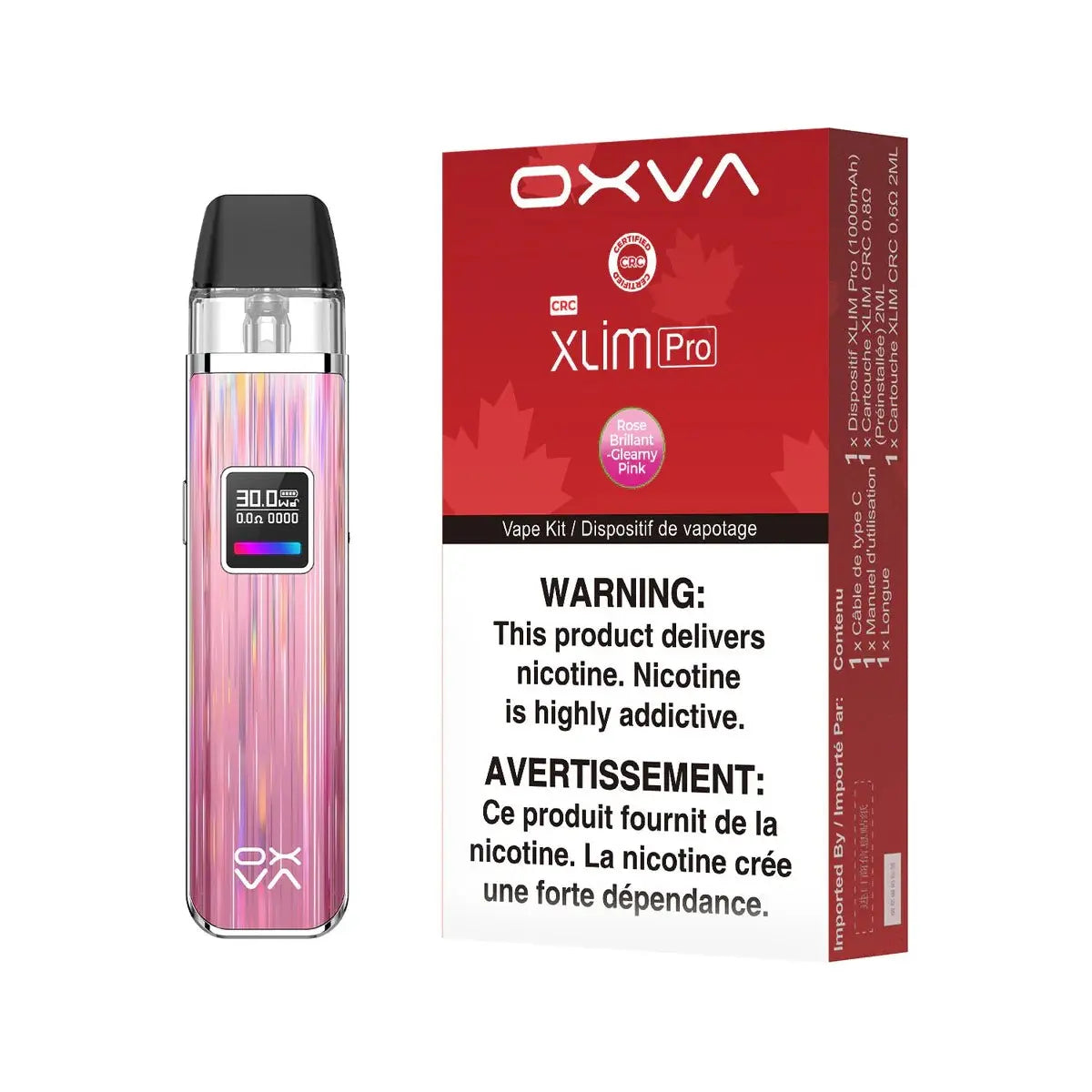 Oxva Xlim Pro Pod Kit [CRC] - Vapeshop Mania