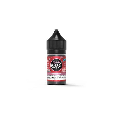 Shop Pink Bomb Iced Salt by Flavour Beast E - Liquid - at Vapeshop Mania