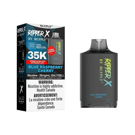 Ripper X Pod by Rufpuf 35K - Blue Raspberry Cherry - Vapeshop Mania
