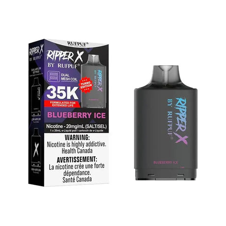 Ripper X Pod by Rufpuf 35K - Blueberry Ice - Vapeshop Mania