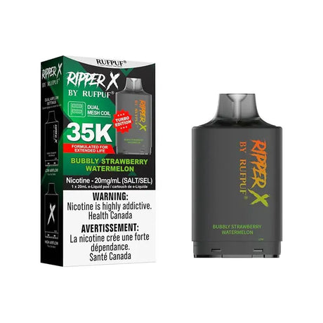 Ripper X Pod by Rufpuf 35K - Bubbly Strawberry Watermelon - Vapeshop Mania