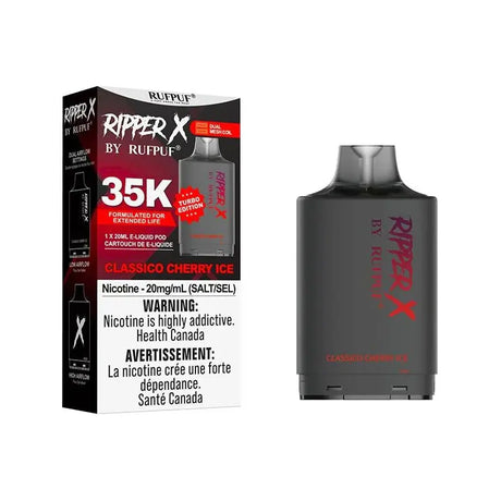 Ripper X Pod by Rufpuf 35K - Classico Cherry Ice - Vapeshop Mania