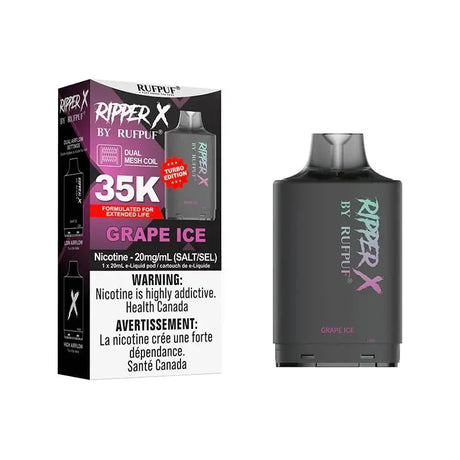 Ripper X Pod by Rufpuf 35K - Grape Ice - Vapeshop Mania