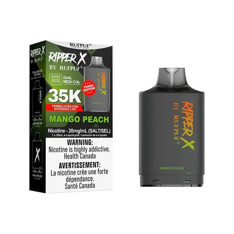 Ripper X Pod by Rufpuf 35K - Mango Peach - Vapeshop Mania