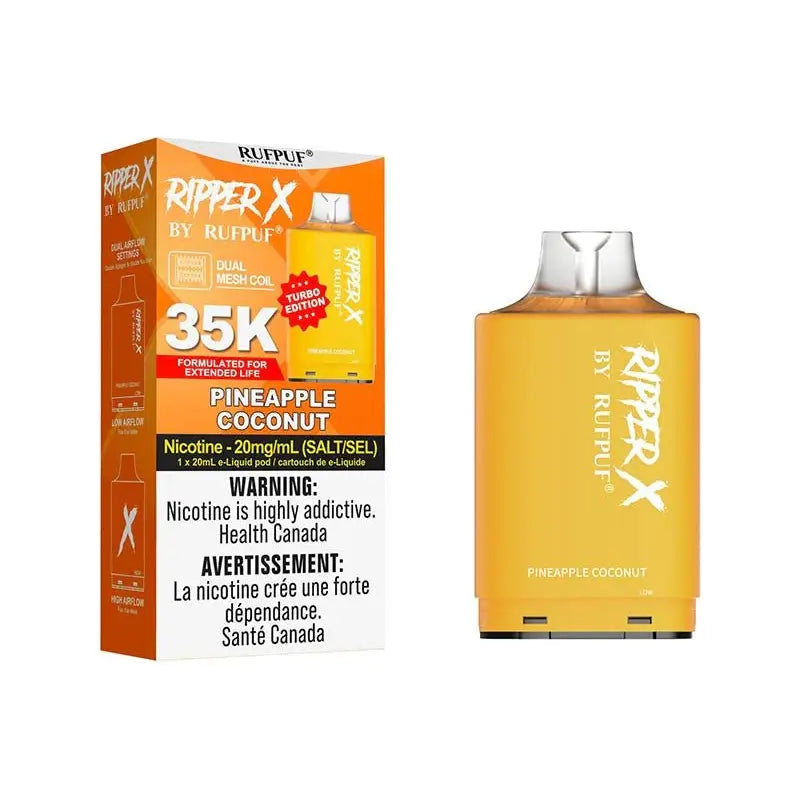Ripper X Pod by Rufpuf 35K - Pineapple Coconut - Vapeshop Mania