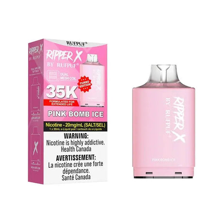 Ripper X Pod by Rufpuf 35K - Pink Bomb Ice - Vapeshop Mania