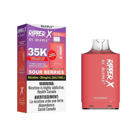 Ripper X Pod by Rufpuf 35K - Sour Berries - Vapeshop Mania