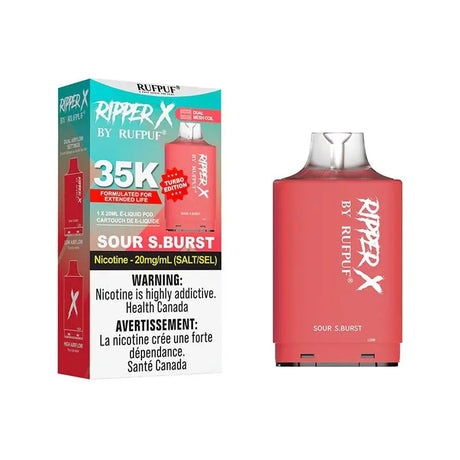 Ripper X Pod by Rufpuf 35K - Sour S. Burst - Vapeshop Mania