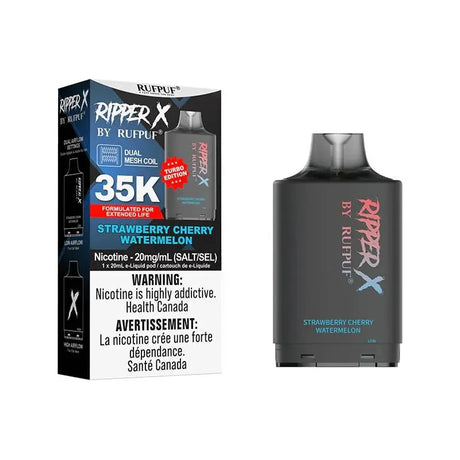 Ripper X Pod by Rufpuf 35K - Strawberry Cherry Watermelon - Vapeshop Mania