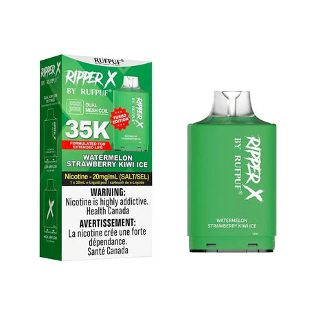Ripper X Pod by Rufpuf 35K - Watermelon Strawberry Kiwi Ice - Vapeshop Mania
