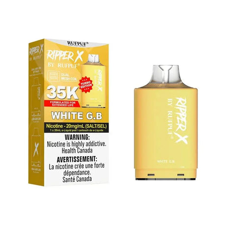 Ripper X Pod by Rufpuf 35K - White G.B - Vapeshop Mania