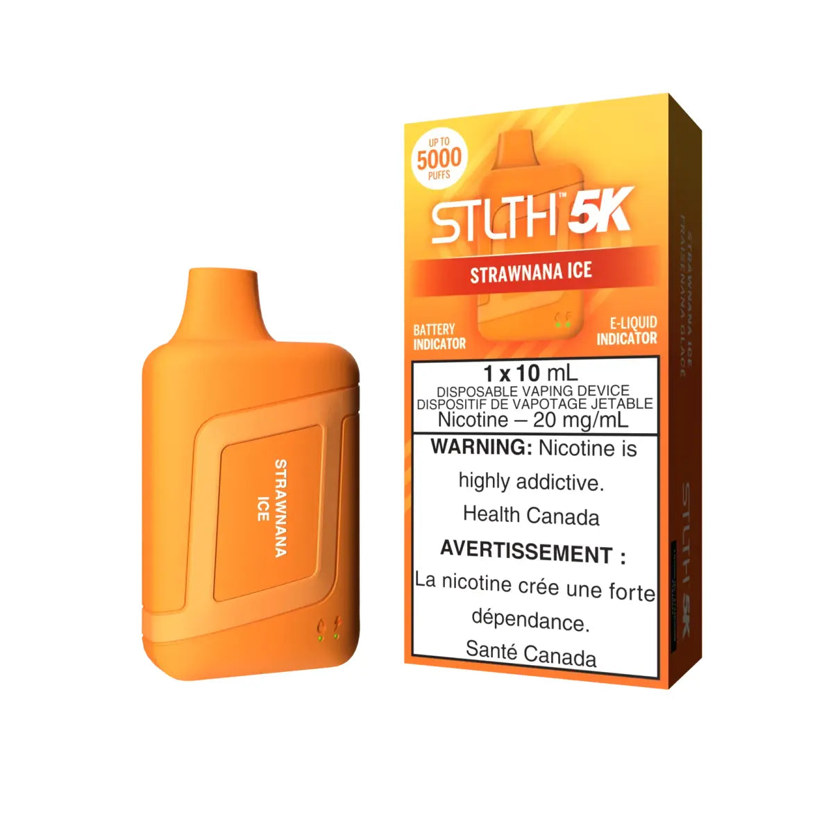STLTH 5K Disposable - Strawnana Ice - Vapeshop Mania
