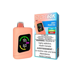 STLTH 60K Disposable - Juicy Peach Ice - Vapeshop Mania