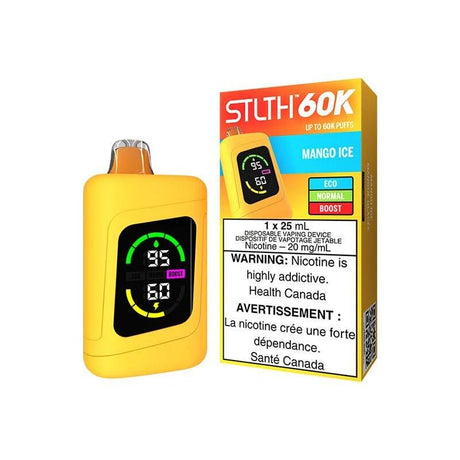 Shop STLTH 60K Disposable Refresh Series - Mango Ice - at Vapeshop Mania