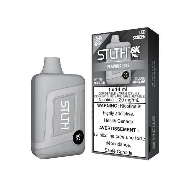STLTH 8K Pro Disposable - Flavourless - Vapeshop Mania